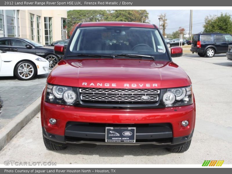 Firenze Red Metallic / Ebony 2012 Land Rover Range Rover Sport HSE LUX