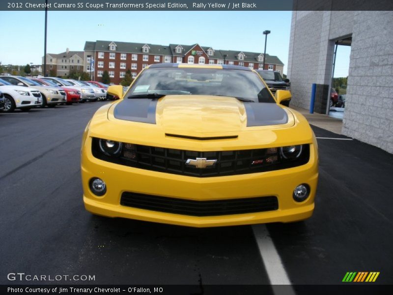 Rally Yellow / Jet Black 2012 Chevrolet Camaro SS Coupe Transformers Special Edition