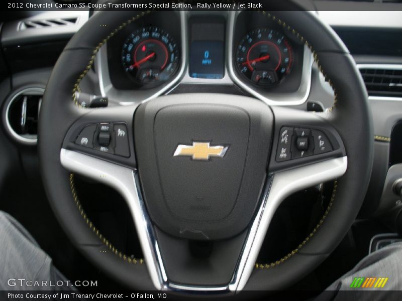  2012 Camaro SS Coupe Transformers Special Edition Steering Wheel