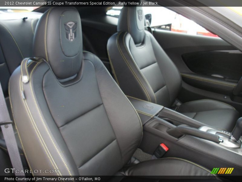  2012 Camaro SS Coupe Transformers Special Edition Jet Black Interior
