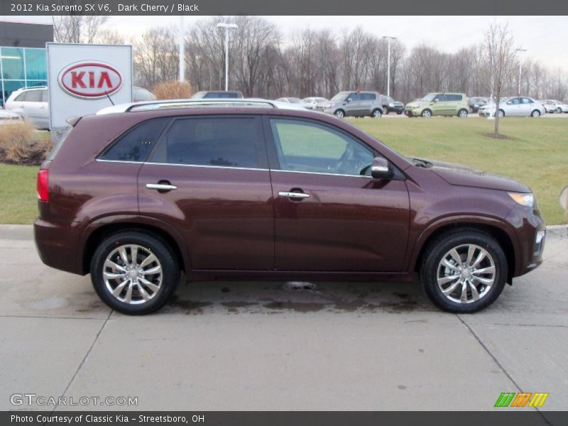  2012 Sorento SX V6 Dark Cherry