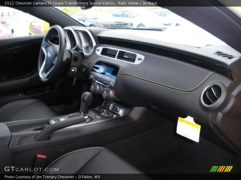 Rally Yellow / Jet Black 2012 Chevrolet Camaro SS Coupe Transformers Special Edition