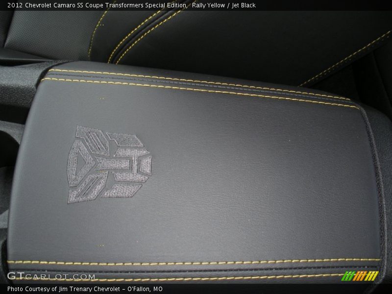 Rally Yellow / Jet Black 2012 Chevrolet Camaro SS Coupe Transformers Special Edition