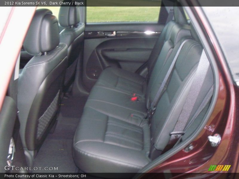 Dark Cherry / Black 2012 Kia Sorento SX V6