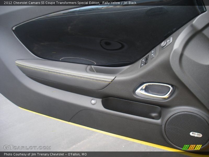 Door Panel of 2012 Camaro SS Coupe Transformers Special Edition
