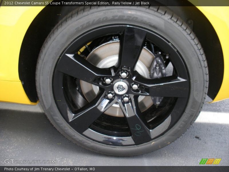  2012 Camaro SS Coupe Transformers Special Edition Wheel