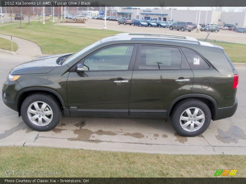  2012 Sorento LX AWD Tuscan Olive