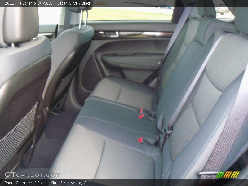 Tuscan Olive / Black 2012 Kia Sorento LX AWD