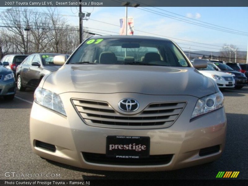 Desert Sand Mica / Bisque 2007 Toyota Camry LE V6