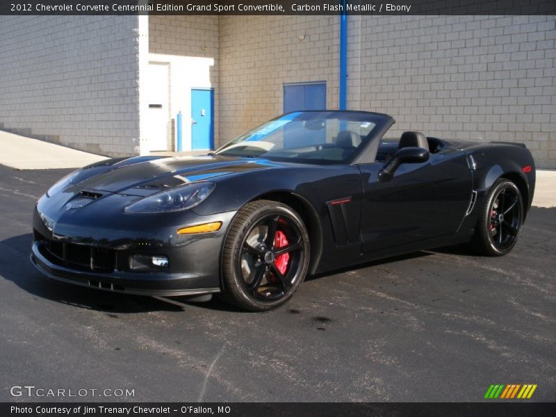 Front 3/4 View of 2012 Corvette Centennial Edition Grand Sport Convertible