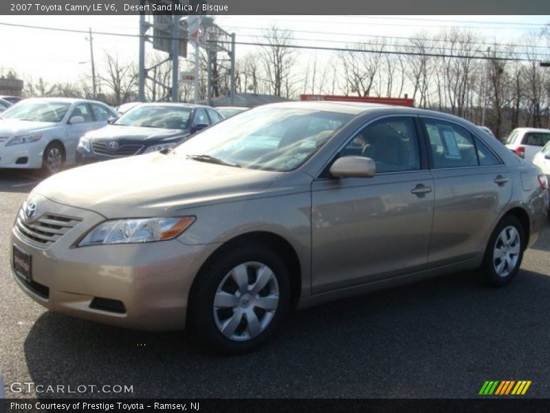 Desert Sand Mica / Bisque 2007 Toyota Camry LE V6