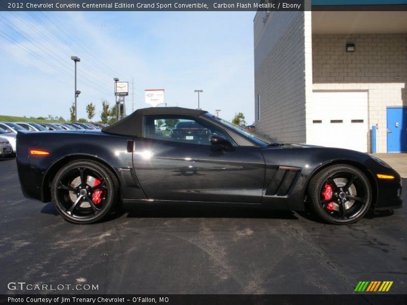  2012 Corvette Centennial Edition Grand Sport Convertible Carbon Flash Metallic