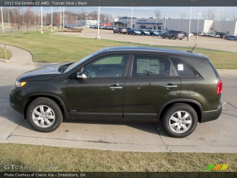  2012 Sorento LX AWD Tuscan Olive
