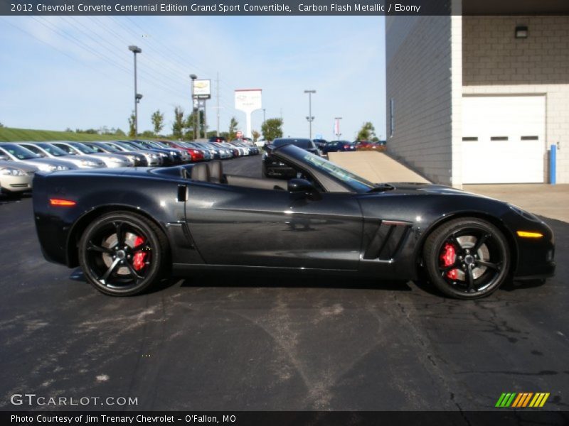  2012 Corvette Centennial Edition Grand Sport Convertible Carbon Flash Metallic
