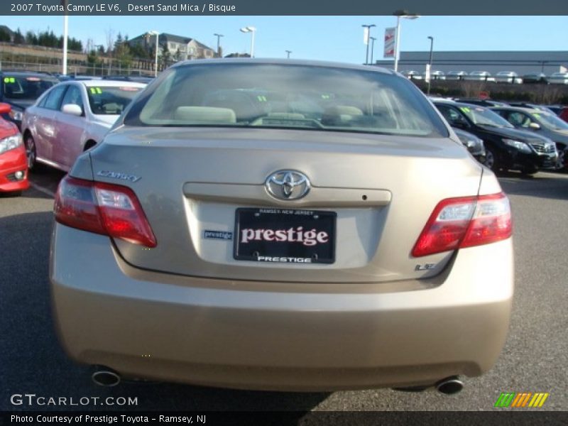 Desert Sand Mica / Bisque 2007 Toyota Camry LE V6