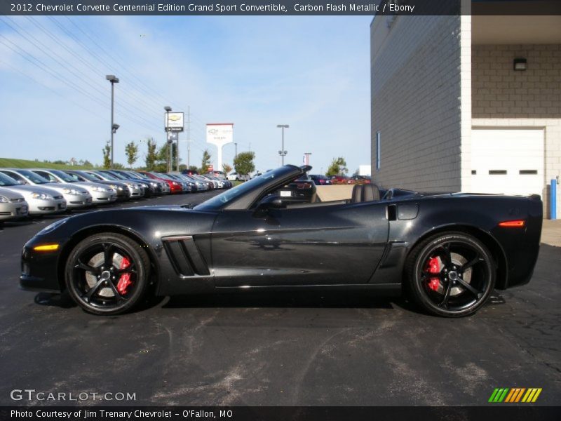  2012 Corvette Centennial Edition Grand Sport Convertible Carbon Flash Metallic