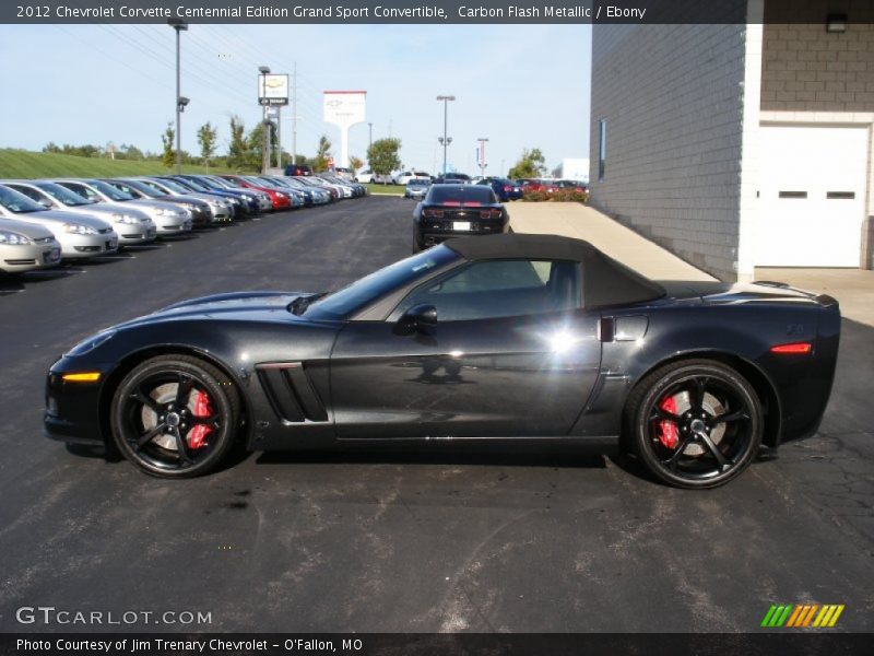  2012 Corvette Centennial Edition Grand Sport Convertible Carbon Flash Metallic