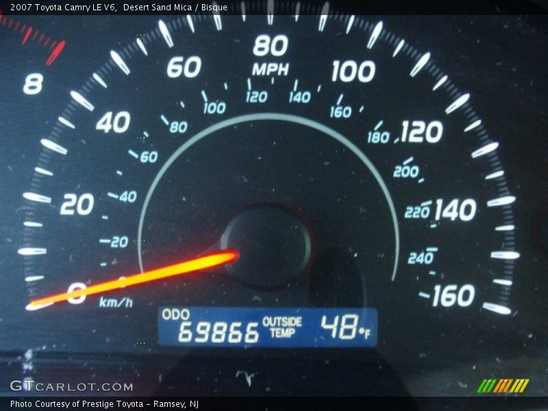 Desert Sand Mica / Bisque 2007 Toyota Camry LE V6