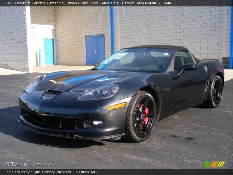 Front 3/4 View of 2012 Corvette Centennial Edition Grand Sport Convertible