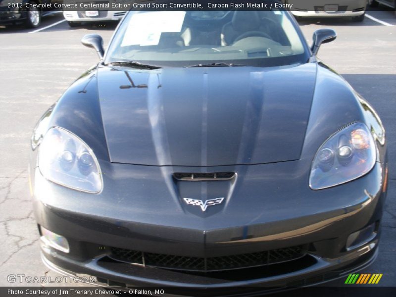 Carbon Flash Metallic / Ebony 2012 Chevrolet Corvette Centennial Edition Grand Sport Convertible