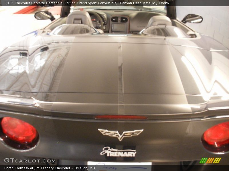 Carbon Flash Metallic / Ebony 2012 Chevrolet Corvette Centennial Edition Grand Sport Convertible