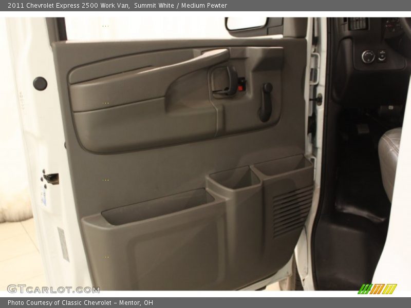 Summit White / Medium Pewter 2011 Chevrolet Express 2500 Work Van