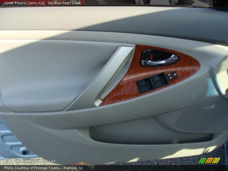 Sky Blue Pearl / Ash 2008 Toyota Camry XLE