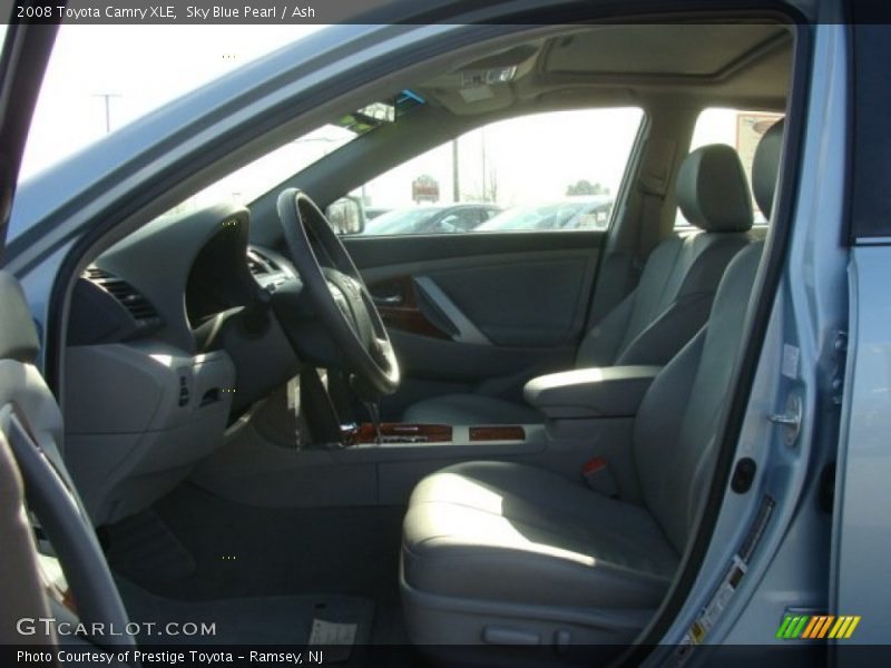 Sky Blue Pearl / Ash 2008 Toyota Camry XLE