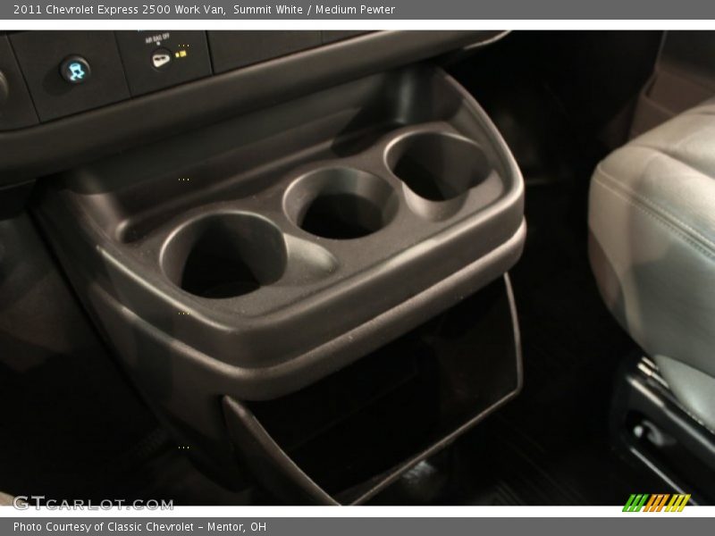 Summit White / Medium Pewter 2011 Chevrolet Express 2500 Work Van