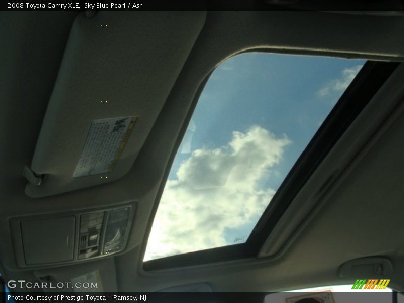 Sky Blue Pearl / Ash 2008 Toyota Camry XLE
