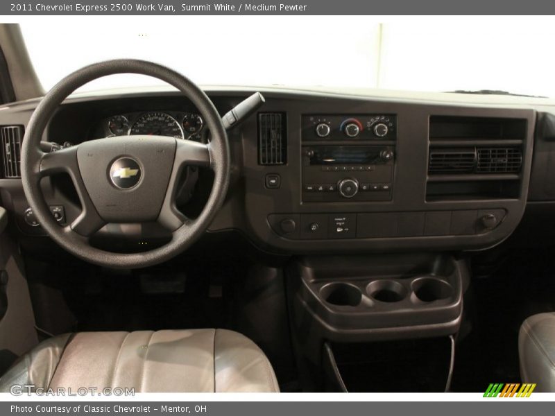 Summit White / Medium Pewter 2011 Chevrolet Express 2500 Work Van