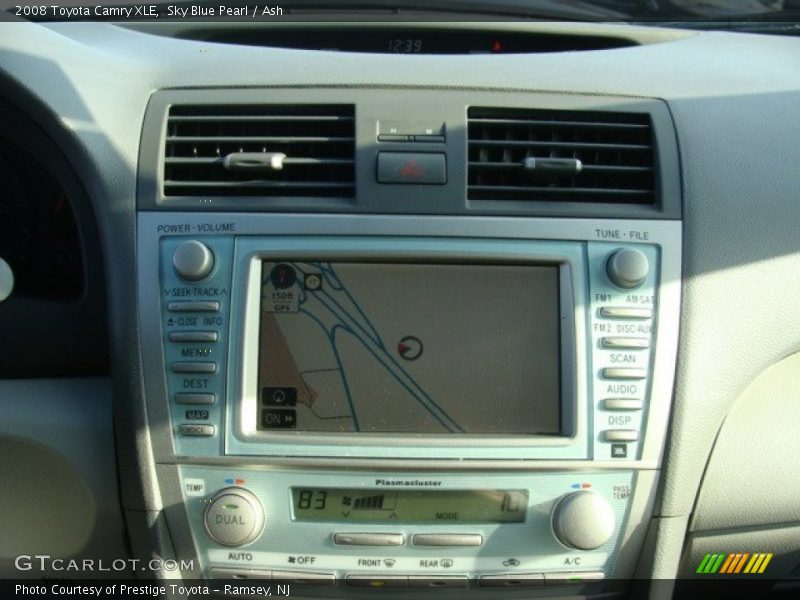 Sky Blue Pearl / Ash 2008 Toyota Camry XLE