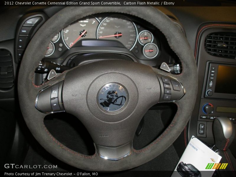  2012 Corvette Centennial Edition Grand Sport Convertible Steering Wheel