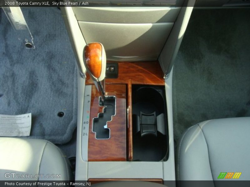 Sky Blue Pearl / Ash 2008 Toyota Camry XLE