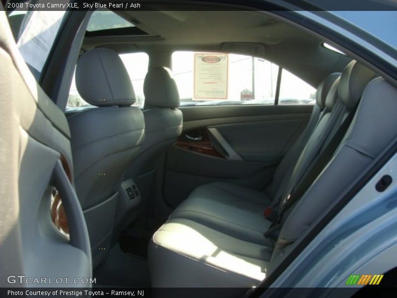 Sky Blue Pearl / Ash 2008 Toyota Camry XLE