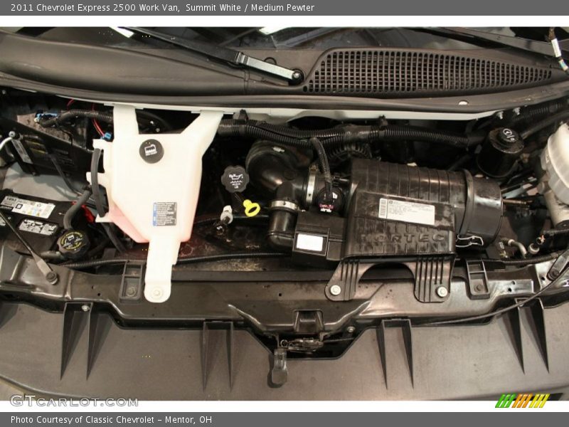Summit White / Medium Pewter 2011 Chevrolet Express 2500 Work Van