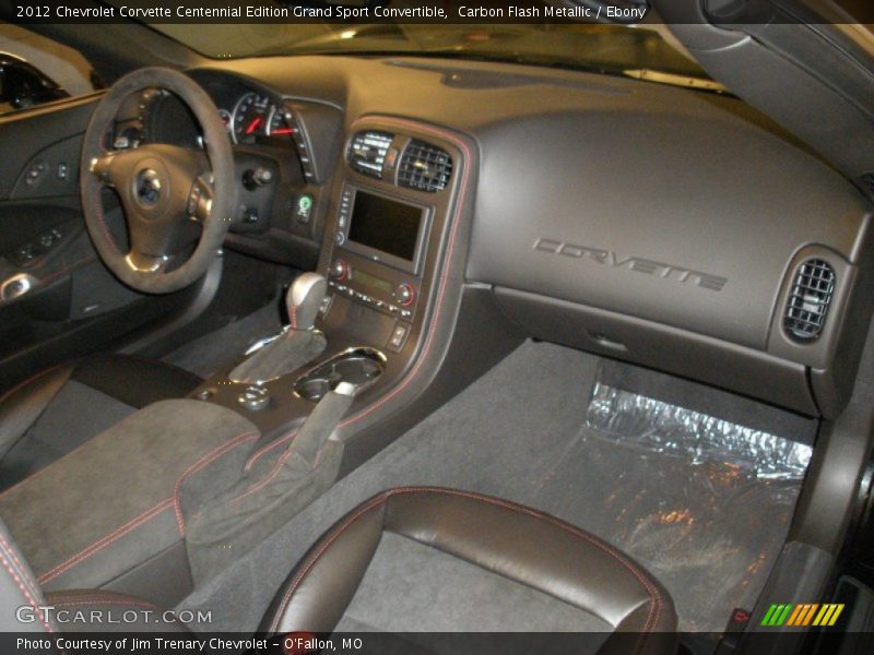 Dashboard of 2012 Corvette Centennial Edition Grand Sport Convertible