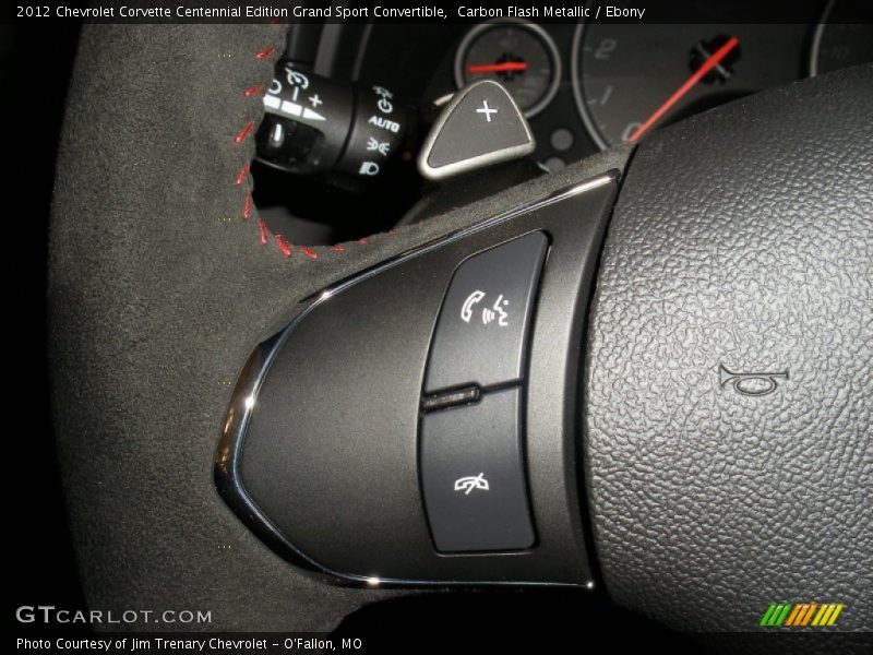 Carbon Flash Metallic / Ebony 2012 Chevrolet Corvette Centennial Edition Grand Sport Convertible