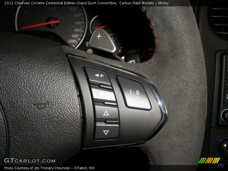 Carbon Flash Metallic / Ebony 2012 Chevrolet Corvette Centennial Edition Grand Sport Convertible
