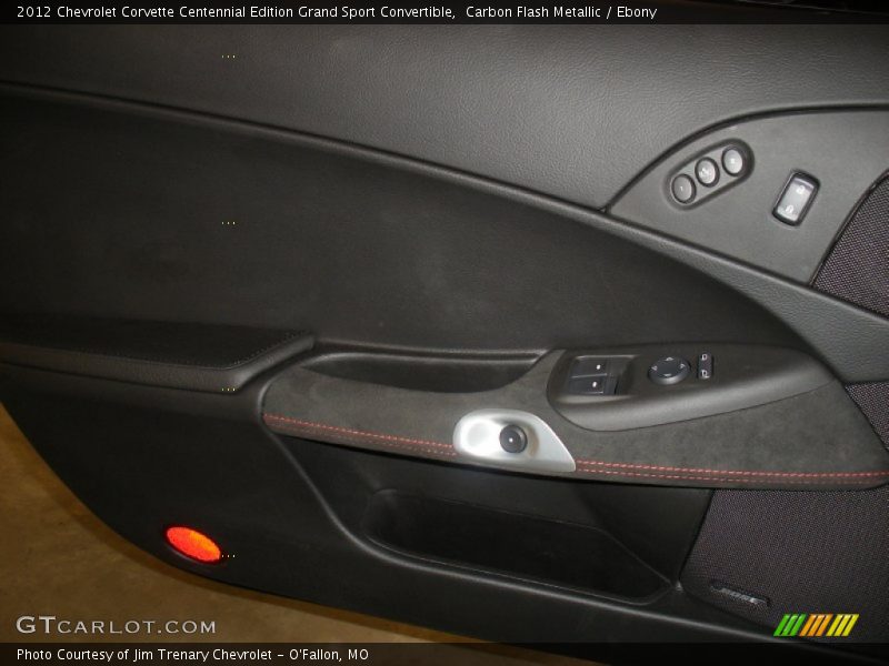 Carbon Flash Metallic / Ebony 2012 Chevrolet Corvette Centennial Edition Grand Sport Convertible