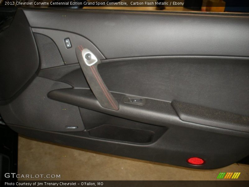 Carbon Flash Metallic / Ebony 2012 Chevrolet Corvette Centennial Edition Grand Sport Convertible