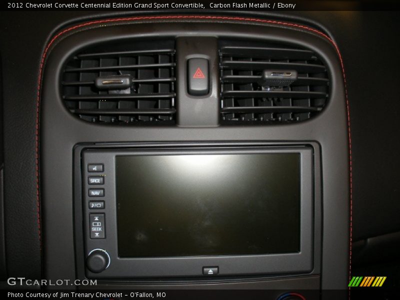 Carbon Flash Metallic / Ebony 2012 Chevrolet Corvette Centennial Edition Grand Sport Convertible