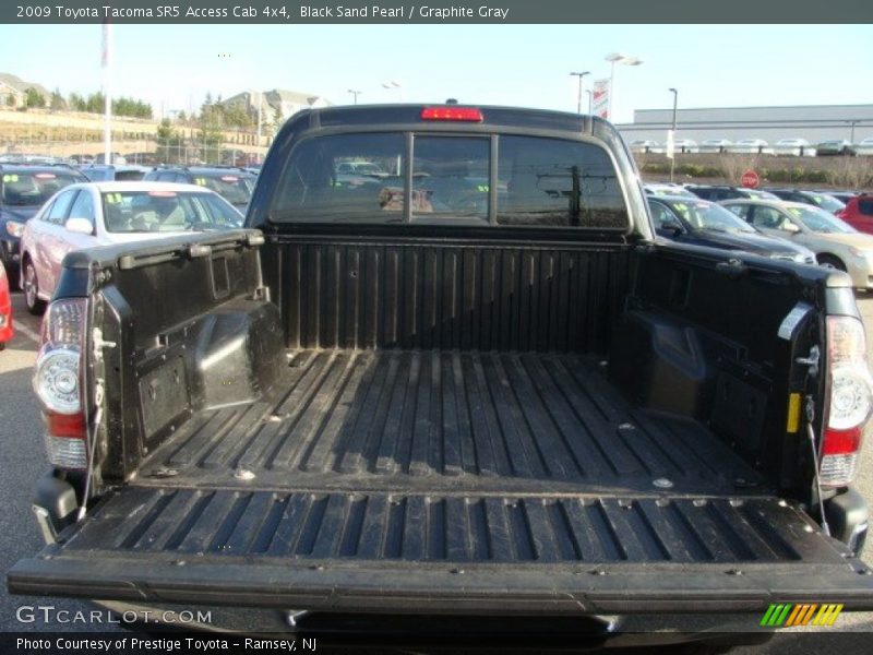 Black Sand Pearl / Graphite Gray 2009 Toyota Tacoma SR5 Access Cab 4x4