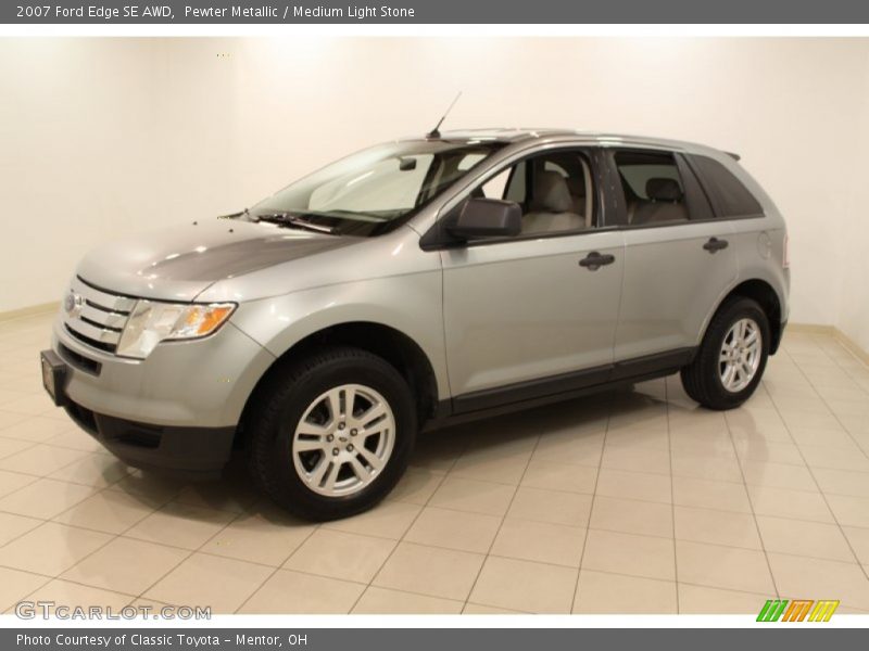 Pewter Metallic / Medium Light Stone 2007 Ford Edge SE AWD