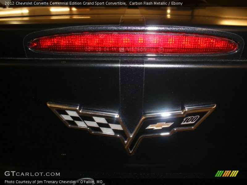  2012 Corvette Centennial Edition Grand Sport Convertible Logo
