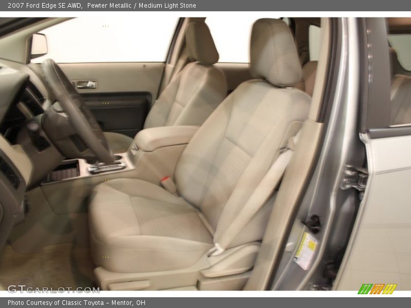 Pewter Metallic / Medium Light Stone 2007 Ford Edge SE AWD