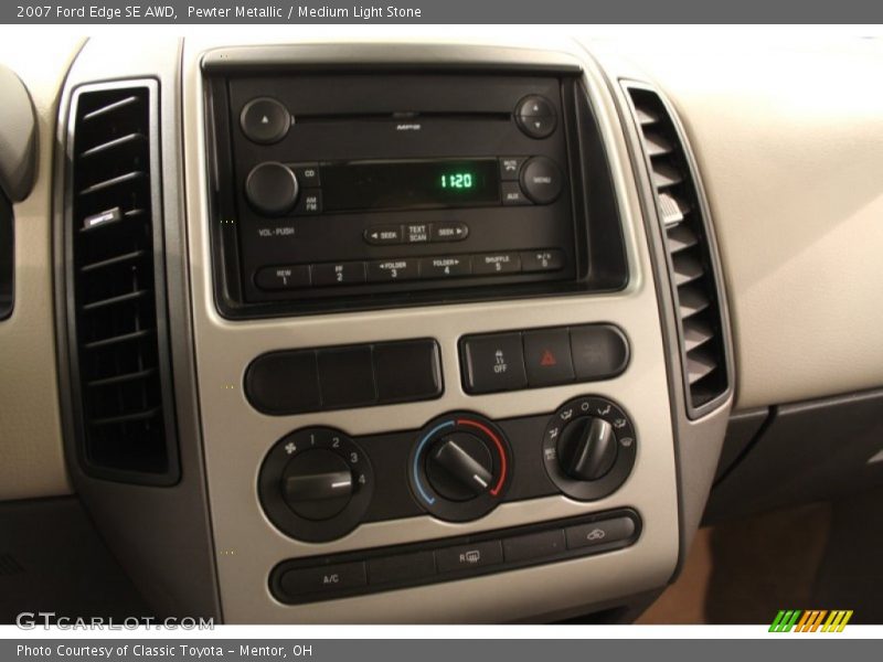Pewter Metallic / Medium Light Stone 2007 Ford Edge SE AWD