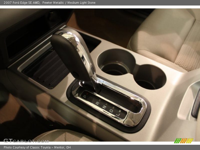 Pewter Metallic / Medium Light Stone 2007 Ford Edge SE AWD