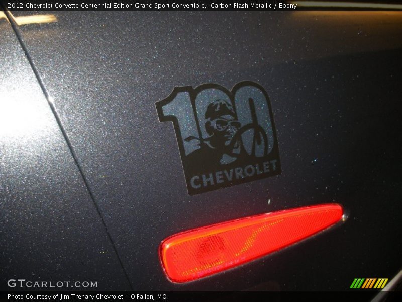  2012 Corvette Centennial Edition Grand Sport Convertible Logo