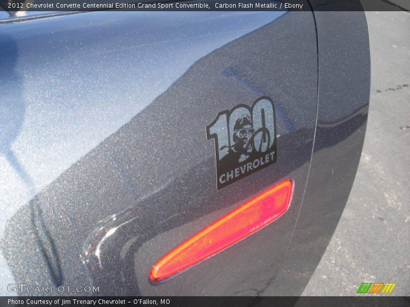  2012 Corvette Centennial Edition Grand Sport Convertible Logo